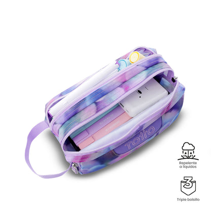 Estuche Multiuso Agapec Morada Grande