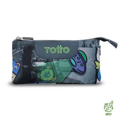 Estuche Multiuso Tablero Dinosaurios Pequeño