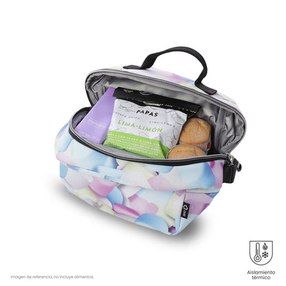 Lonchera Térmica Borrador Glitter Glitter Malvaviscos Mediana