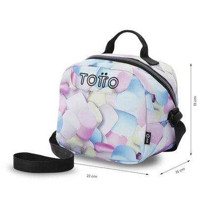 Lonchera Térmica Borrador Glitter Glitter Malvaviscos Mediana