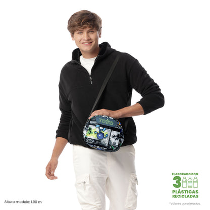 Lonchera Térmica Borrador Dinosaurios Mediana