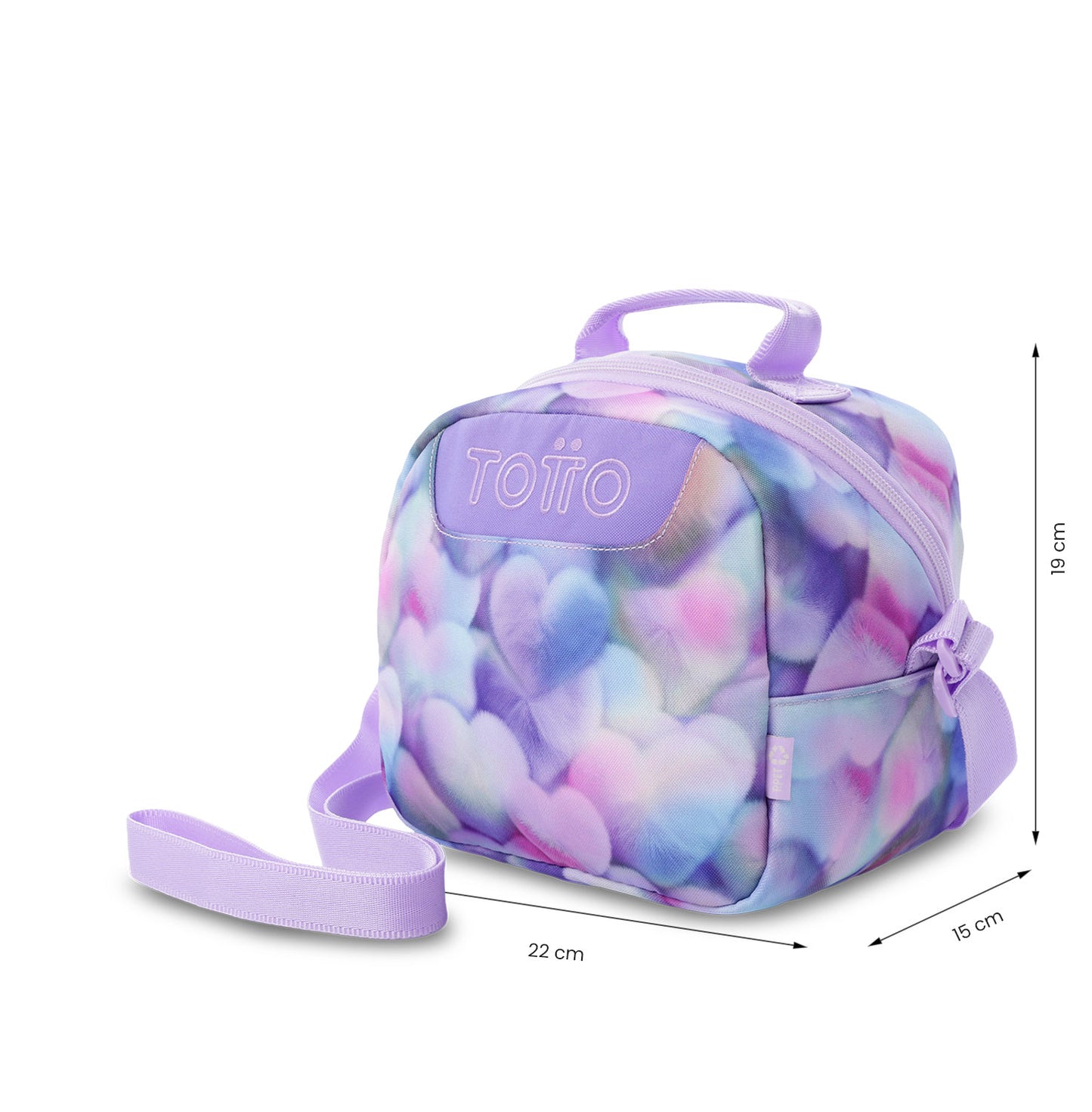 Lonchera Térmica Borrador Morada Mediana