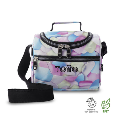 Lonchera Térmica Pizarra Glitter Malvaviscos Mediana