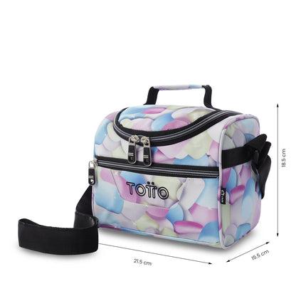 Lonchera Térmica Pizarra Glitter Malvaviscos Mediana