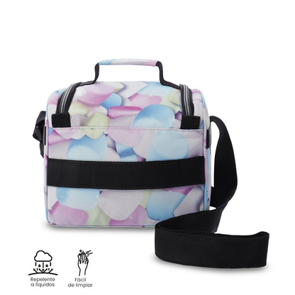 Lonchera Térmica Pizarra Glitter Malvaviscos Mediana