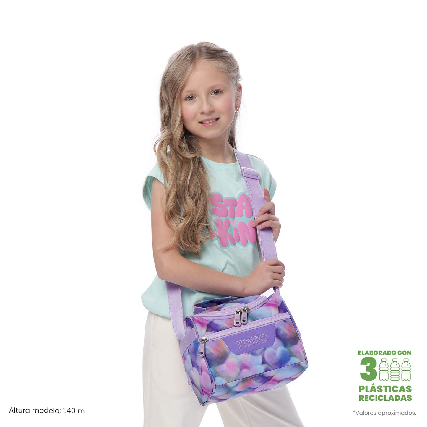 Lonchera Térmica Pizarra Morada Mediana