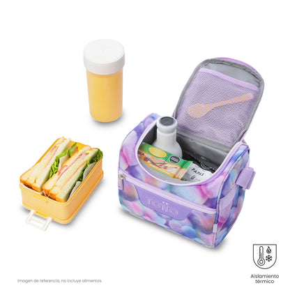 Lonchera Térmica Pizarra Morada Mediana