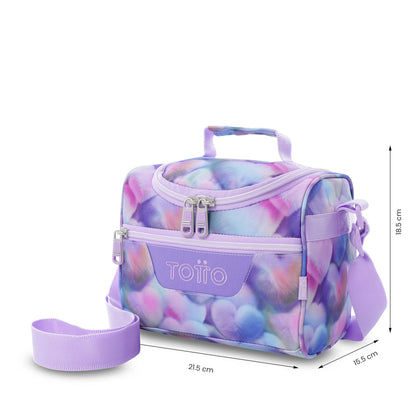 Lonchera Térmica Pizarra Morada Mediana