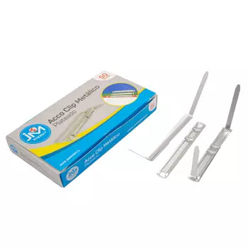 Acco clip metálicos 50 unidades