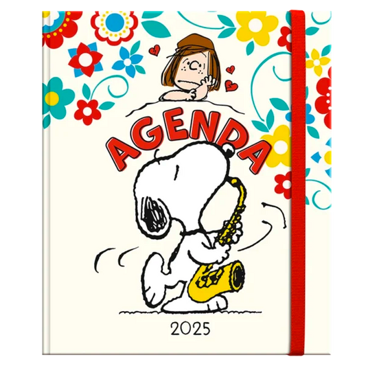 Agenda 2025 Snoopy 12 Meses