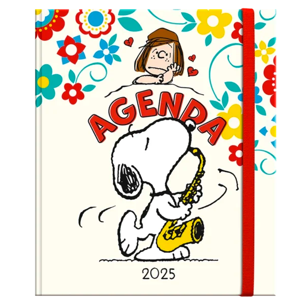 Agenda 2025 Snoopy 12 Meses