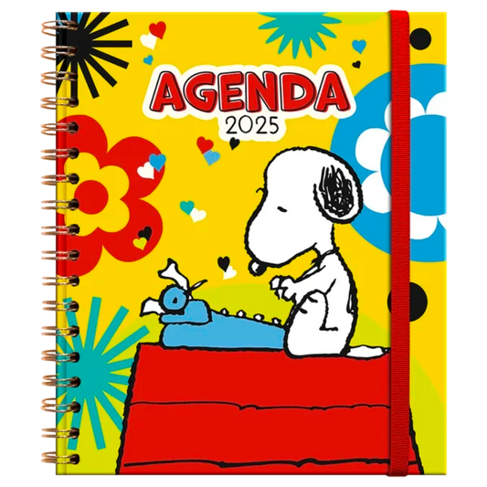 Agenda 2025 Snoopy 12 Meses