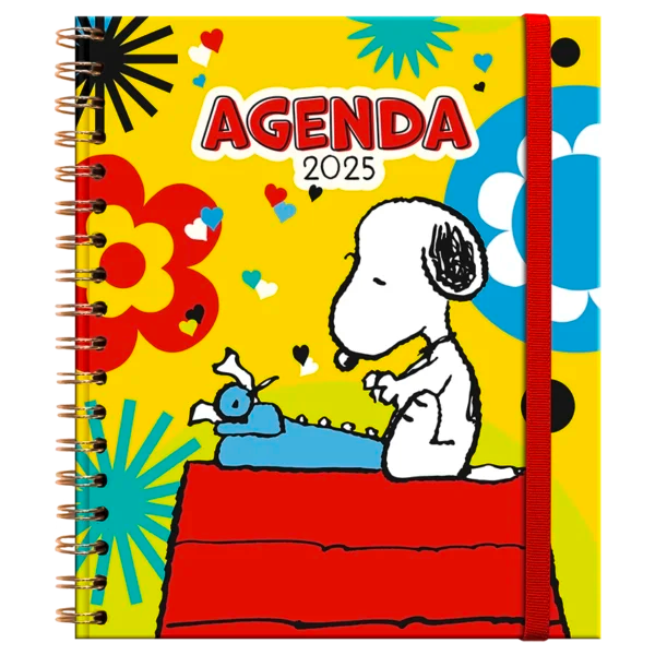 Agenda 2025 Snoopy 12 Meses