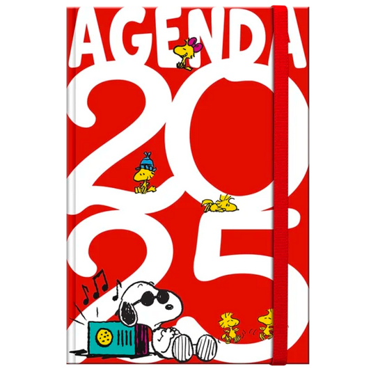 Agenda 2025 Snoopy 12 Meses