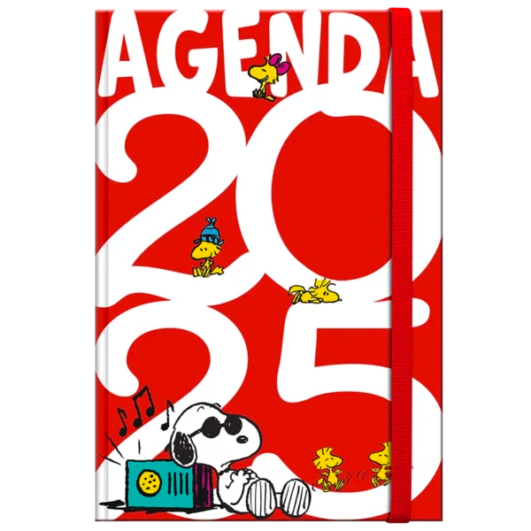 Agenda 2025 Snoopy 12 Meses