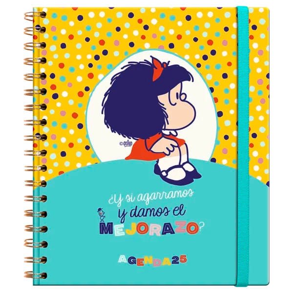 Agenda 2025 Mafalda 12 Meses