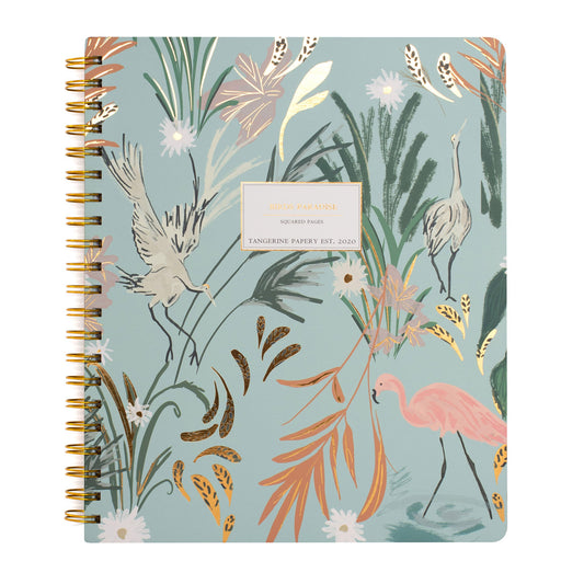 Cuaderno Birds Green