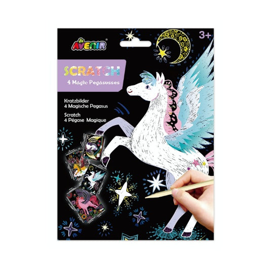 LAMINAS PARA RASPAR PEGASOS MAGICOS