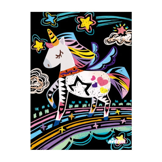 Laminas para Raspar Unicornios Magicos