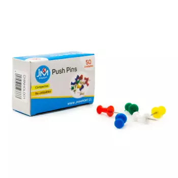 Push pins 50 unidades