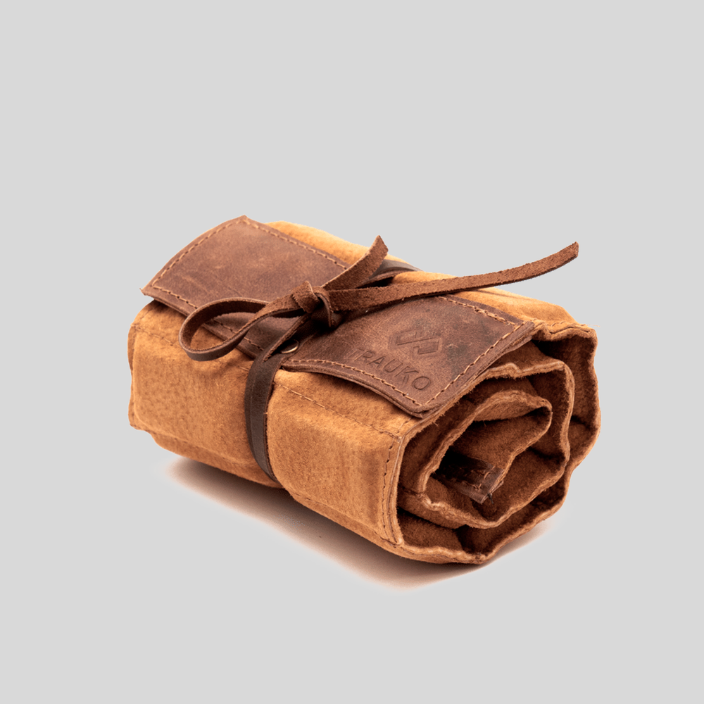 Juego de Dominó en funda de cuero Trauko