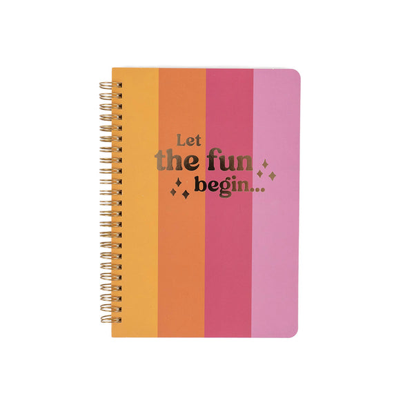 Cuaderno Let The Fun Begin