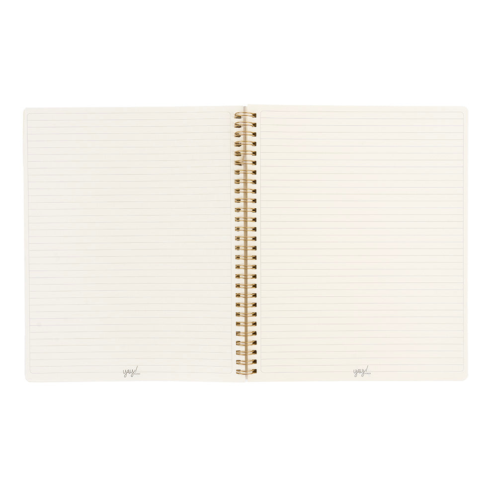 Cuaderno Flores Grandes