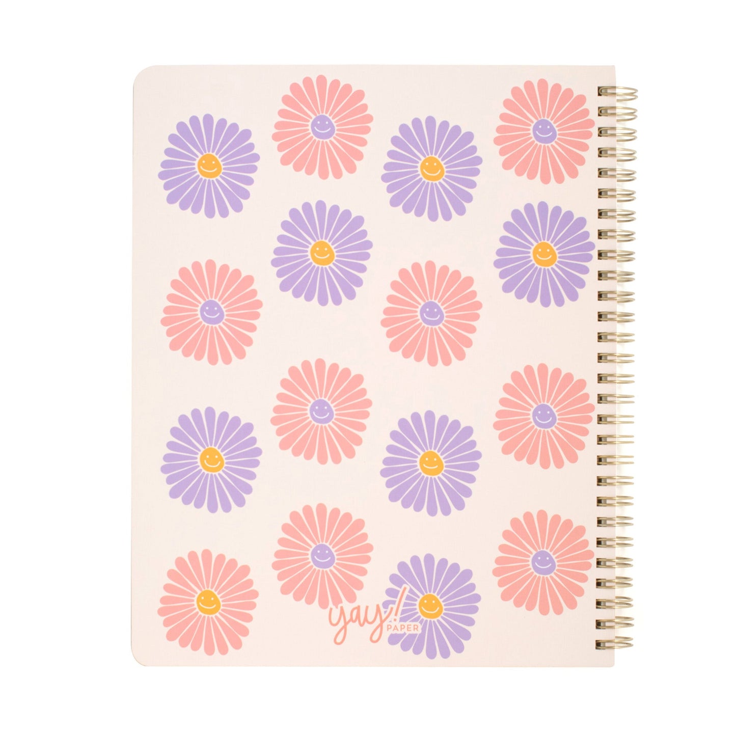 Cuaderno Smiley Flowers