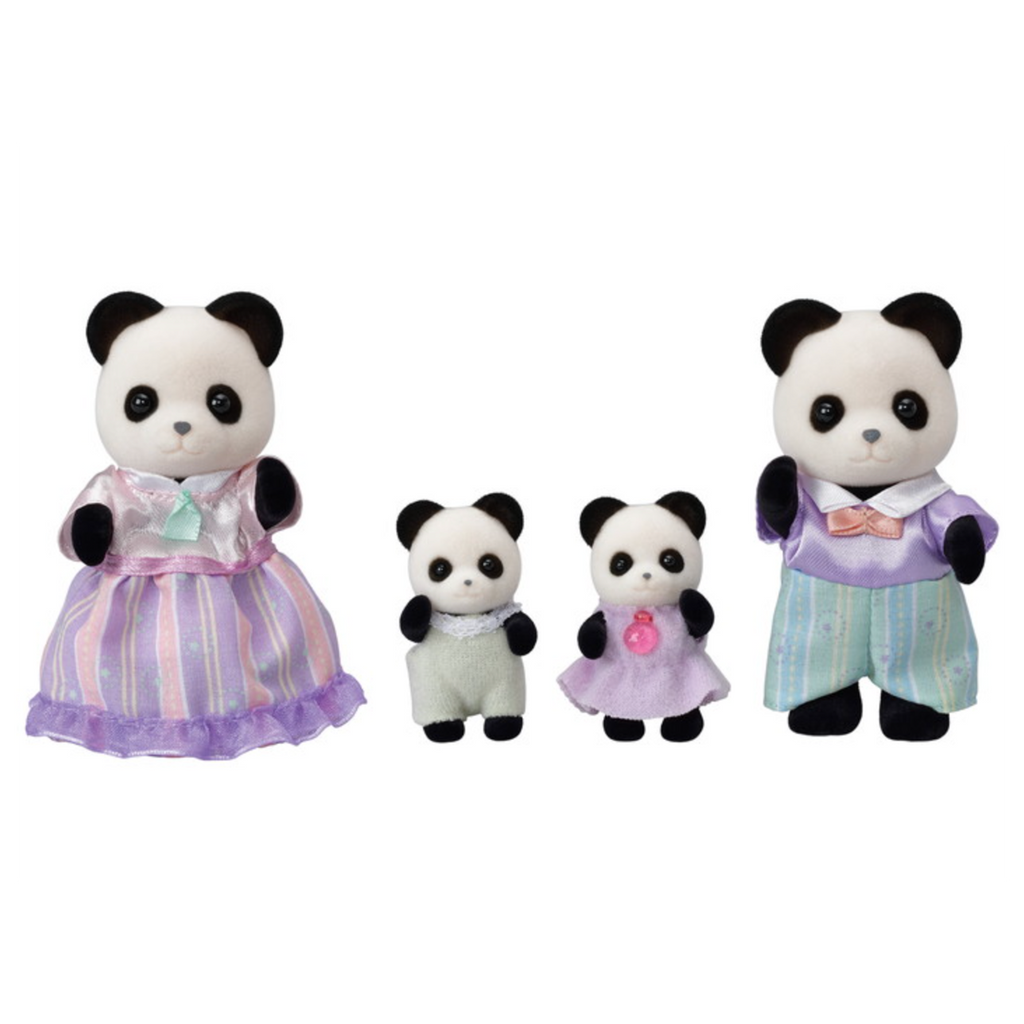 Familia Panda Pookie Sylvanian Families