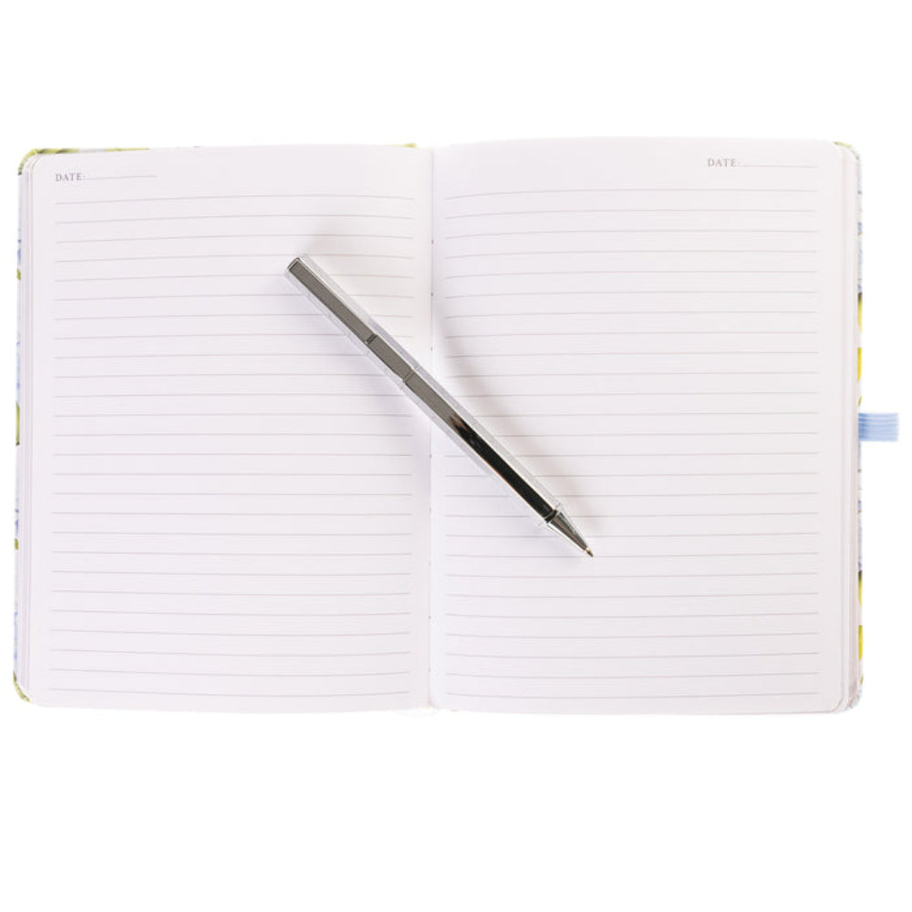 Libreta con Bolígrafo Hortensias