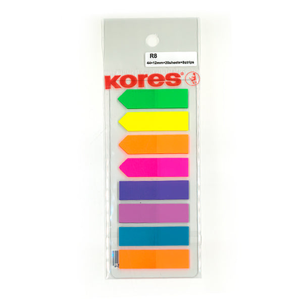 Banderita Kores x8 Colores Neon
