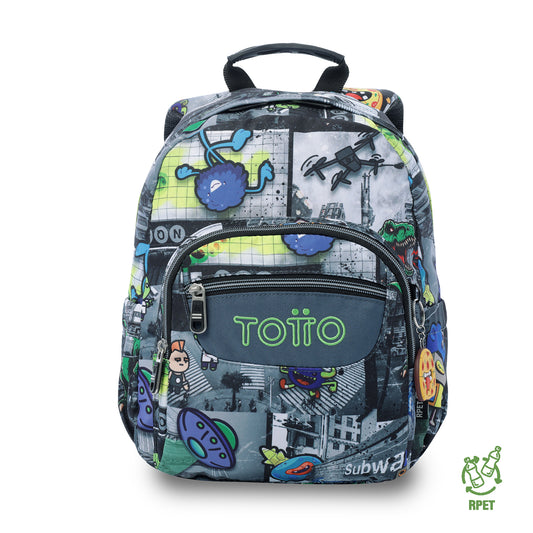 Mochila Juvenil Tempera Notebook 10´" Dinosaurios