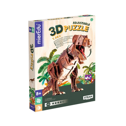 PUZZLE ECO 3D TIRANOSAURIOS REX