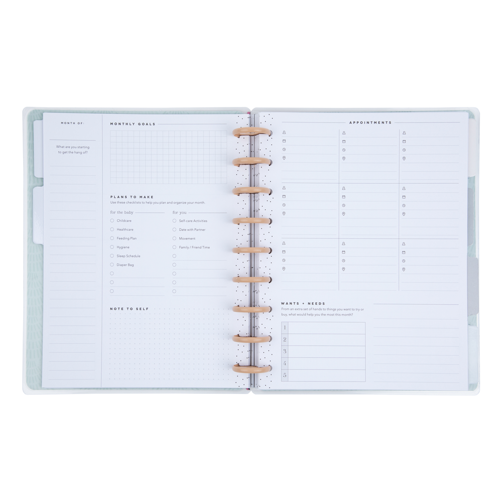 Planner de Bebé Sin Fecha To the Moon and Back Classic 12 Meses