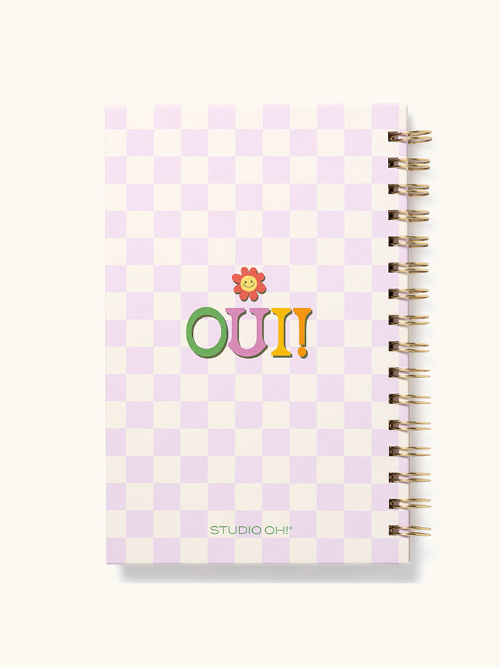 Cuaderno Mediano Bonjour