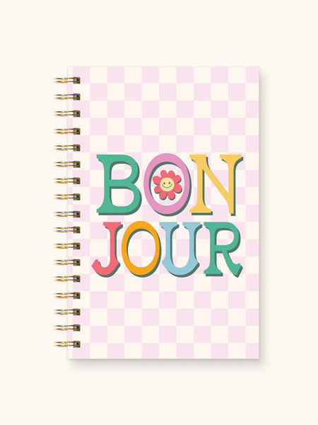 Cuaderno Mediano Bonjour