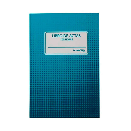 Libro de actas 100hjs Lavoro