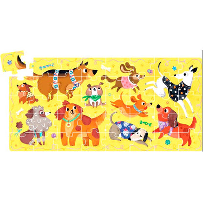 Puzzle Amo a los perros (40 piezas) 3+
