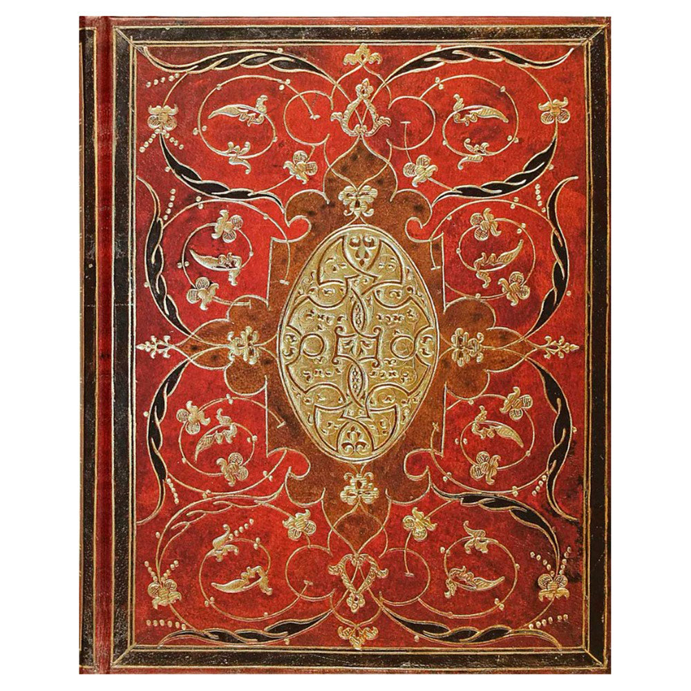 Cuaderno Burdeo Dorado Esplendor