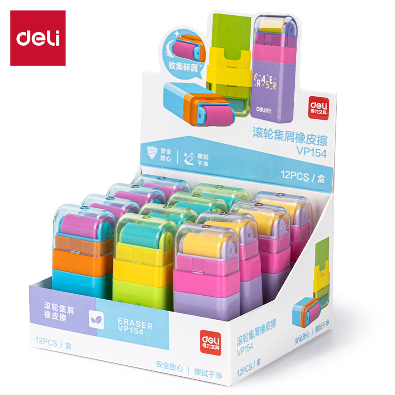 Borrador con rodillo limpiador surtido