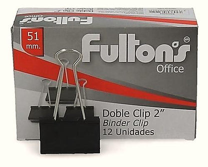 Doble clip Fultons 51mm
