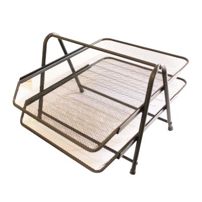 Bandeja porta documentos doble