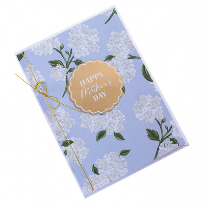 Tarjetas Día de la Madre Hortensias Blancas