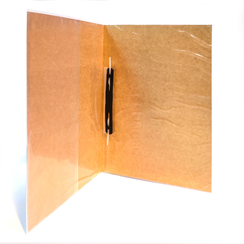 Carpeta Plastificada Oficio con Acco Clips