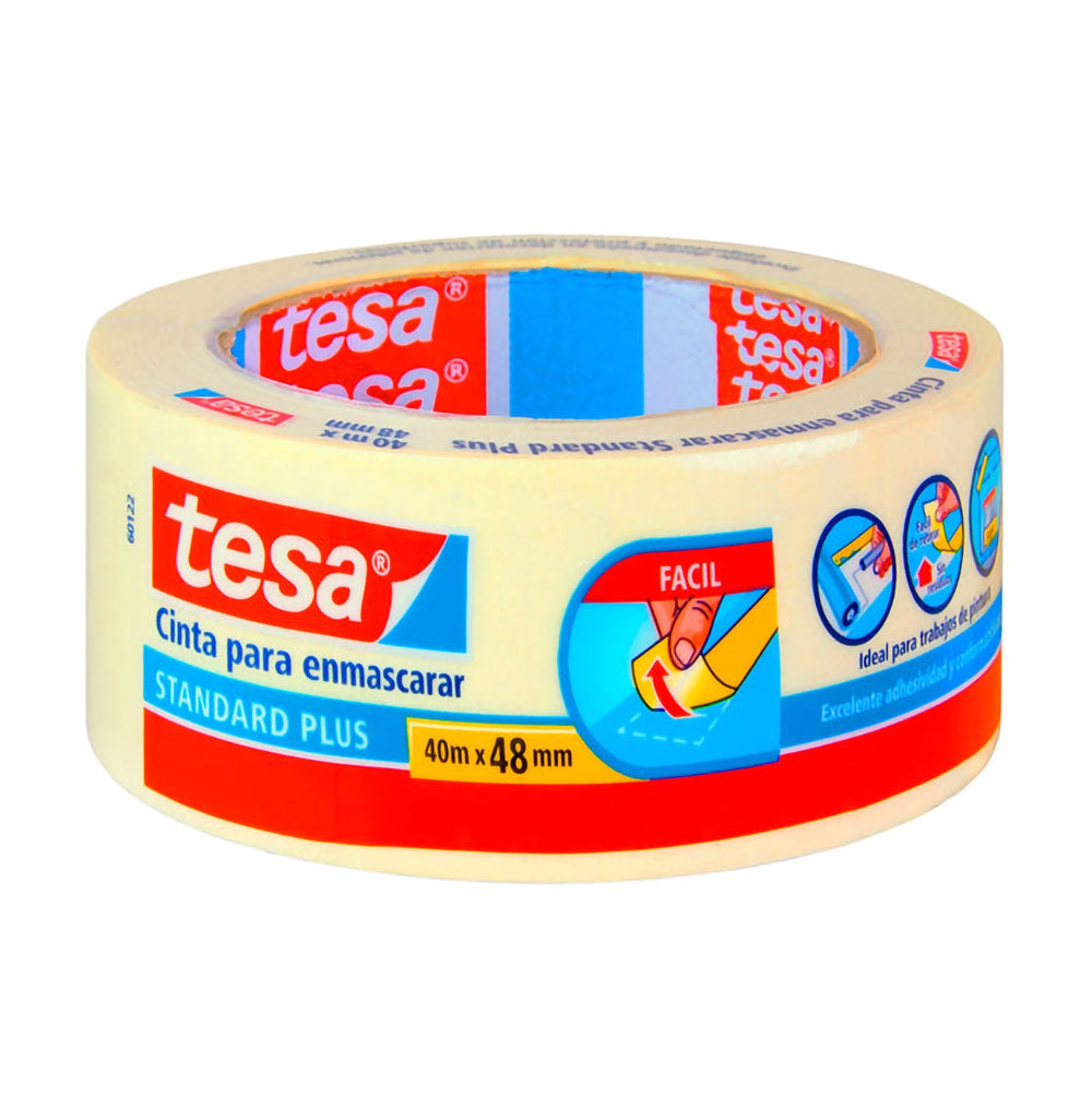 Cinta Enmascarar 48mm x 40 Mt Tesa