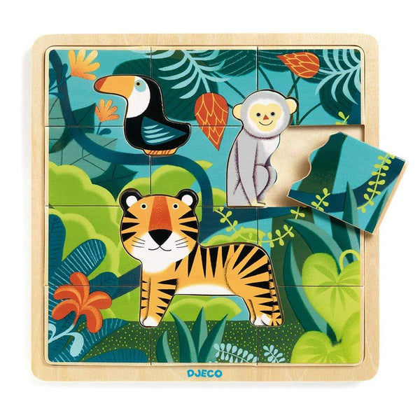 Puzzle Madera Jungle