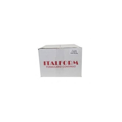 Formulario continuo triplicado 11 x 9.5 italform 500hjs