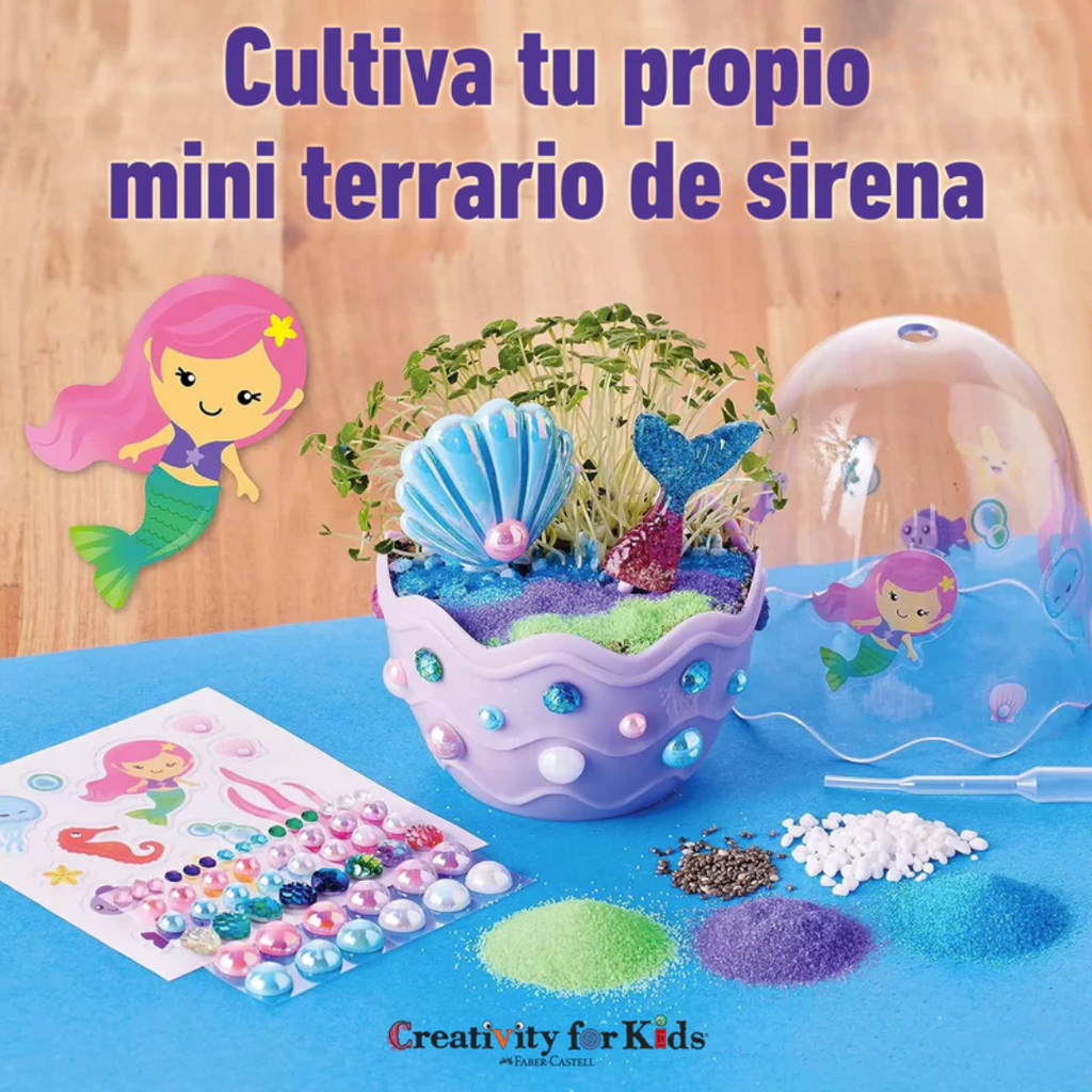 Mini Sirena de Jardín