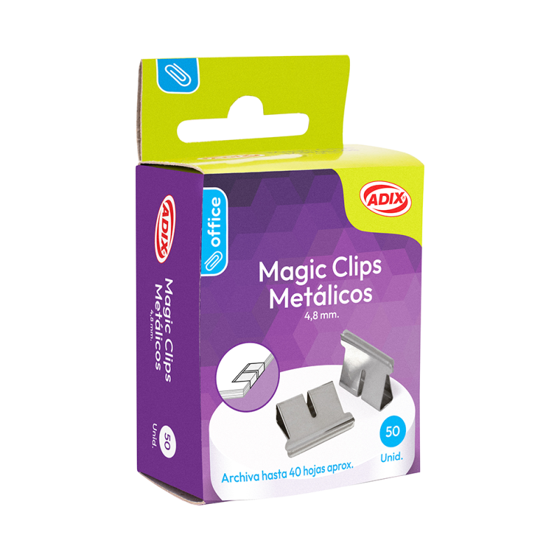 Set magic clip metálicos – Marangunic