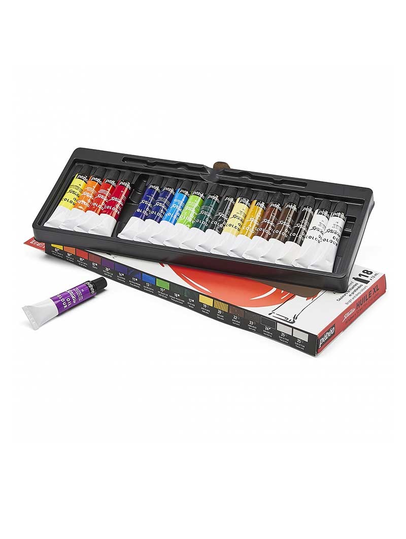 Óleo Pebeo XL Studio Set 18 Colores 12ml